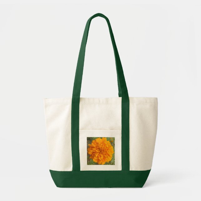Tote Bag Carnation orange - choisir style & couleur (Devant)