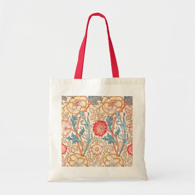 Tote Bag Carnation, William Morris (Devant)