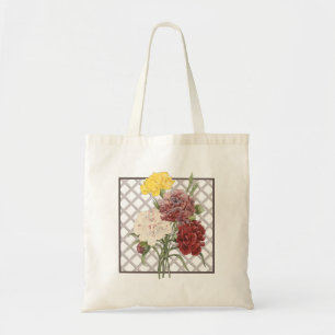TOTE BAG CARNATIONS