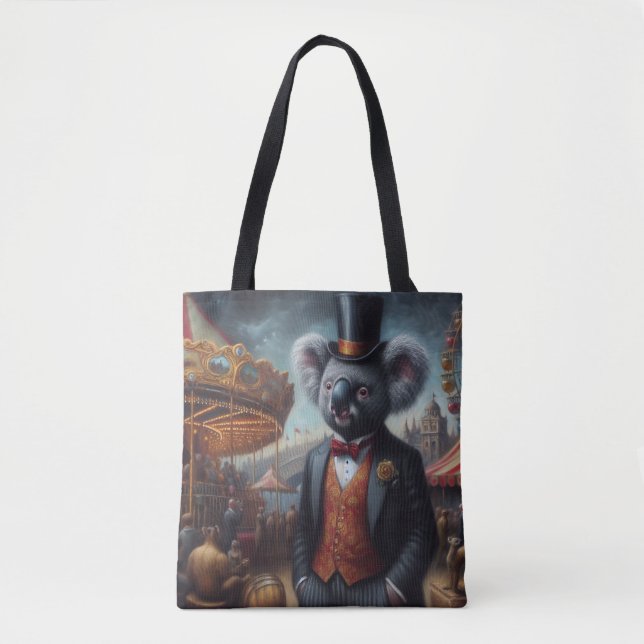 Tote Bag Carnaval de Koala (Devant)