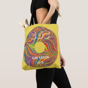 Tote Bag Carnaval de marguerite électrique
