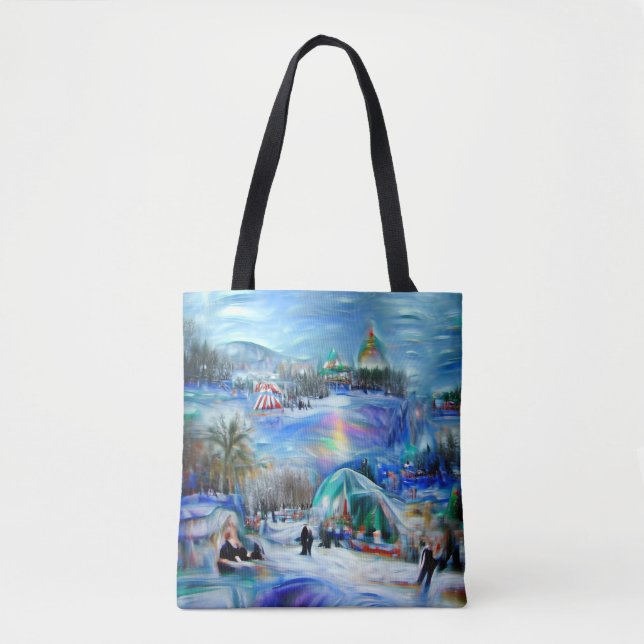 Tote Bag Carnaval d'hiver (Devant)