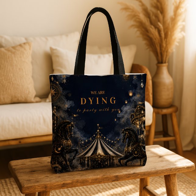 Tote Bag Carnaval gothique de la fête d'Halloween (Créateur téléchargé)