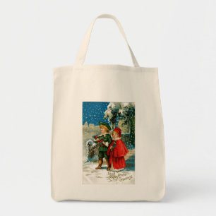 Tote Bag Caroleurs de Noël
