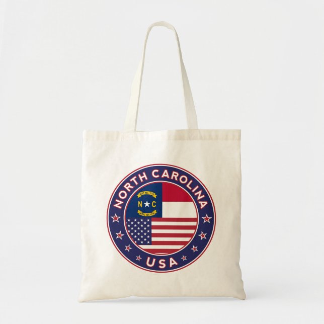 Tote Bag Caroline du Nord (Devant)