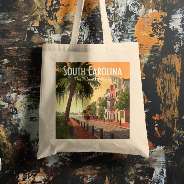 Tote Bag Caroline du Sud vintage (Créateur téléchargé)