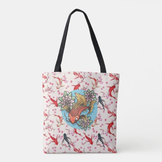 Tote Bag Carpe Koï (Dos)