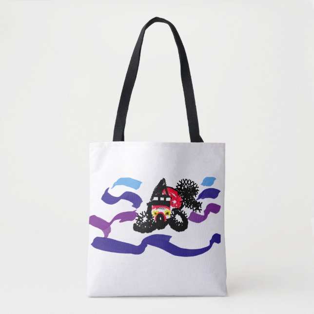 Tote Bag Carpe koï de joie  (Devant)