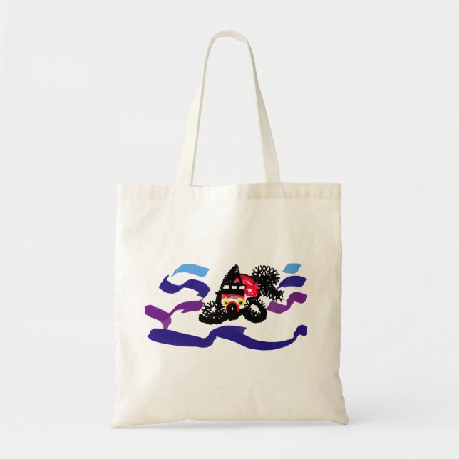 Tote Bag Carpe koï de joie  (Devant)
