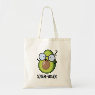 Tote Bag Carré-vocado Amusant Avocado Pun