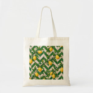 Tote Bag Carreau marocain au citron