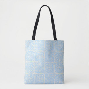 Tote Bag Carreau sans couture de style Amalfi délicat