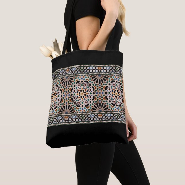 Tote Bag Carreaux de l'Alhambra (De près)
