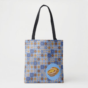 Tote Bag Carreaux de Pasteis de Nata