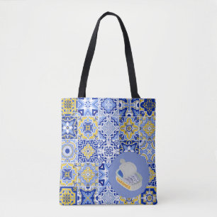 Tote Bag Carreaux portugais et sardes