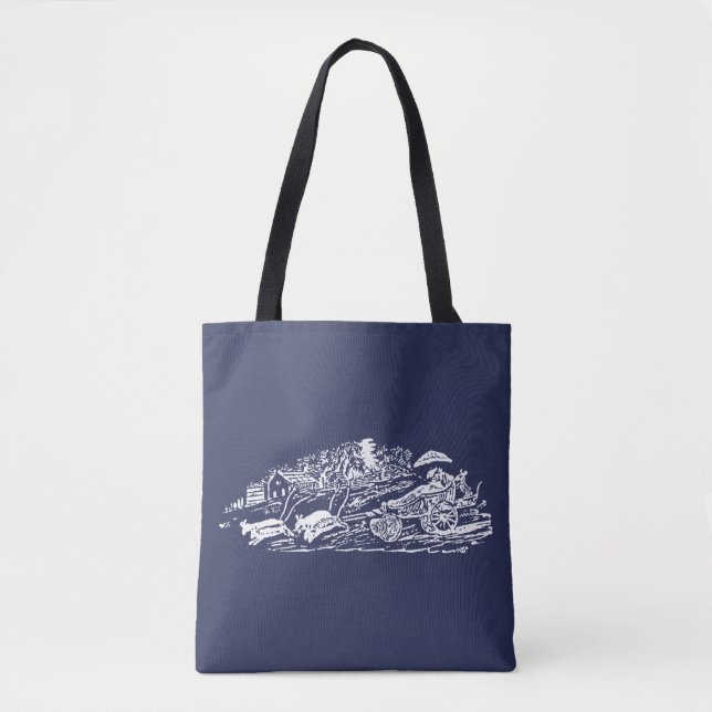 Tote Bag Carrosserie de souris humoristique Fourre-tout (Devant)