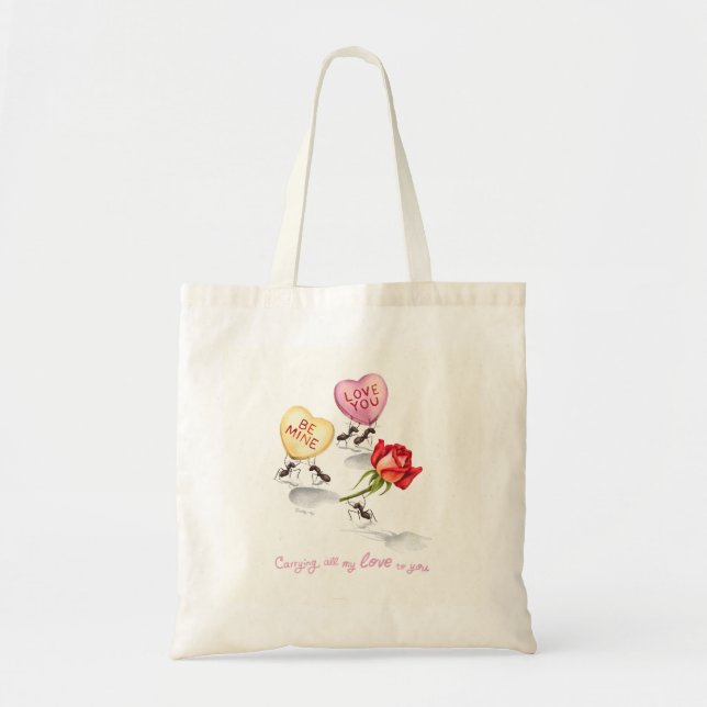 Tote Bag Carrying all my Love to you (Devant)