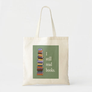 Tote Bag Cartable - je lisais toujours des livres