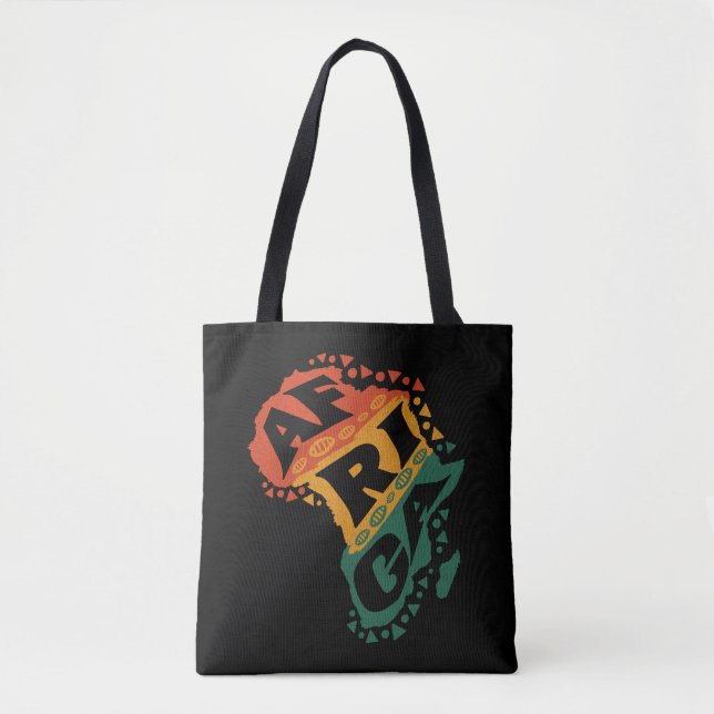Tote Bag Carte Afrique (Devant)