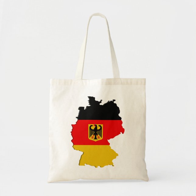 Tote Bag Carte Allemagne (Devant)