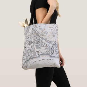 Tote Bag Carte antique de New York