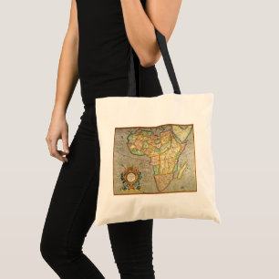 Tote Bag Carte antique du monde de Gerardus Mercator représ
