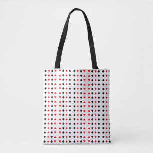Tote Bag Carte de Jeu tendance Motif Imprimer Épaule Fourre