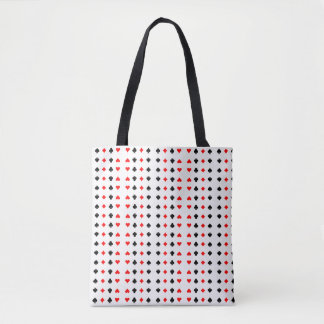 Tote Bag Carte de Jeu tendance Motif Imprimer Épaule Fourre