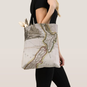 Tote Bag Carte de la Nouvelle Zélande
