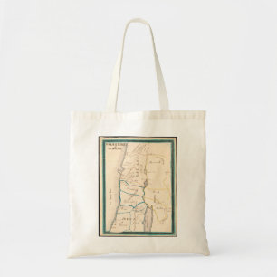 Tote Bag Carte de la Palestine ou du Canaan