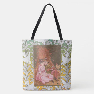 Tote Bag Carte de la Saint-Valentin d'époque victorienne an