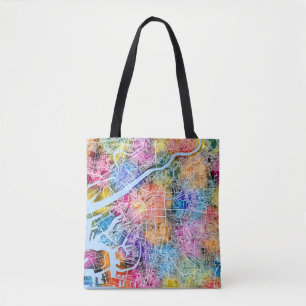 Tote Bag Carte de la ville d'Osaka Japon