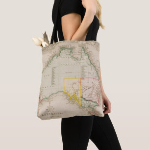 Tote Bag Carte de l'Australie et de la Nouvelle Zélande