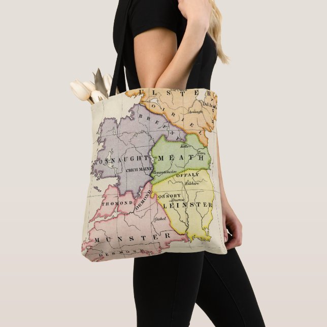 Tote Bag Carte de l'Irlande (De près)