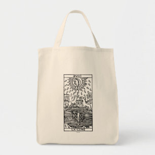 Tote Bag Carte de tarot : La lune