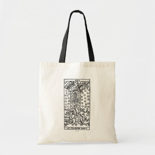 Tote Bag Carte de tarot : La maison de fous