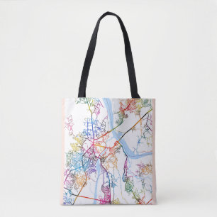 Tote Bag Carte de Thane Maharashtra