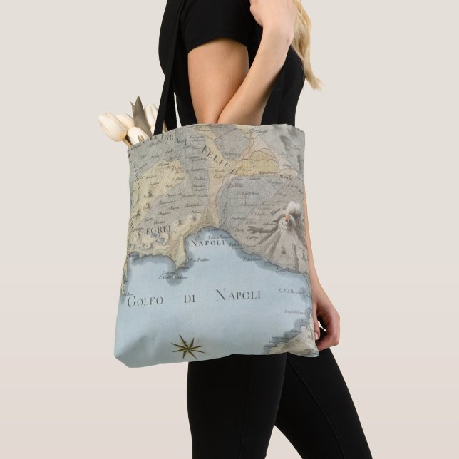 Tote Bag Carte du Golfe de Naples et d'abords (De près)