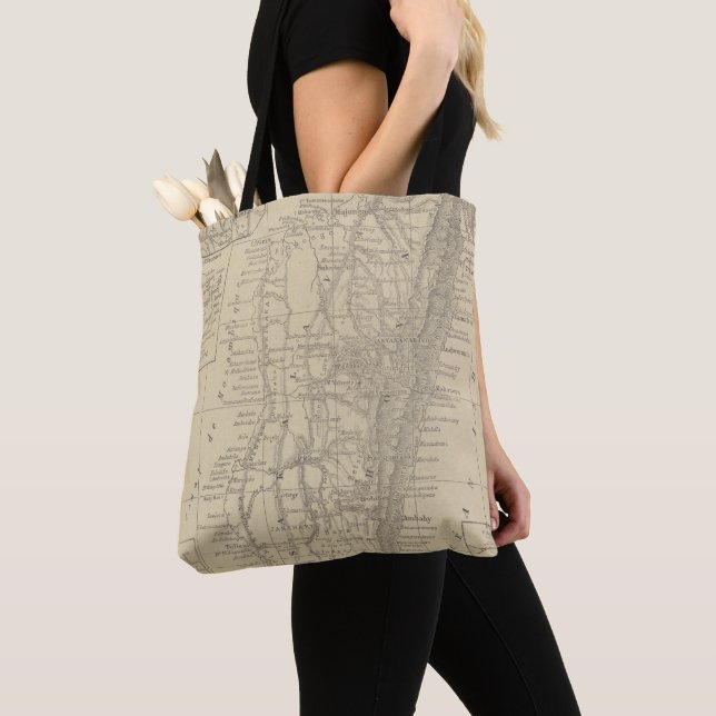 Tote Bag Carte du Madagascar (De près)