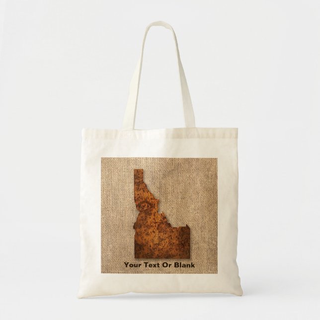 Tote Bag Carte Idaho Spud (Devant)