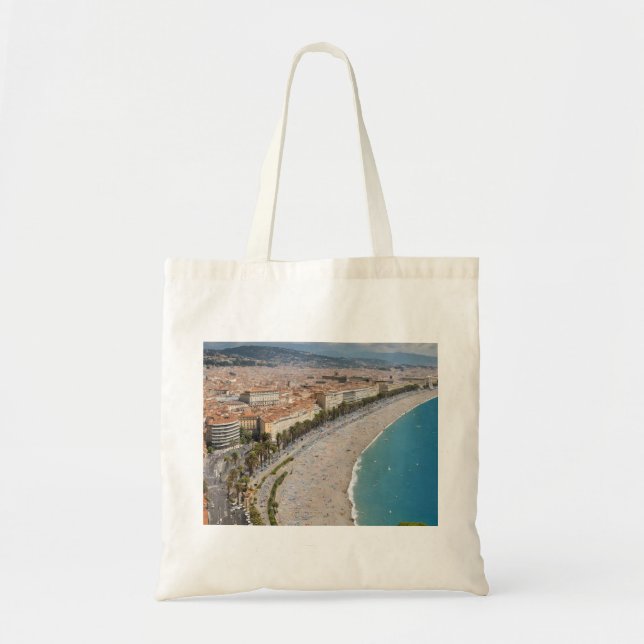 Tote Bag Carte postale de Nice France (Devant)