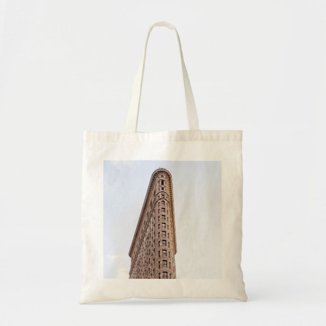 Tote Bag Carte postale du bâtiment Flatiron (Devant)