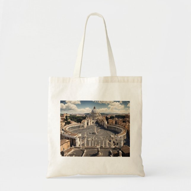 Tote Bag Carte postale Rome (Rome 3) (Devant)