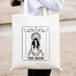 Tote Bag Carte Tarot de mariée céleste Customisée<br><div class="desc">Vous cherchez un cadeau parfait pour votre fête de mariage? Ne cherchez pas plus loin que notre céleste carte tarot de la mariée sac fourre-tout customisé! Ce sac est parfait pour transporter tous vos effets personnels sur votre week-end de bachelorette. De plus, il fait un grand sac fourre-tout de femme...</div>