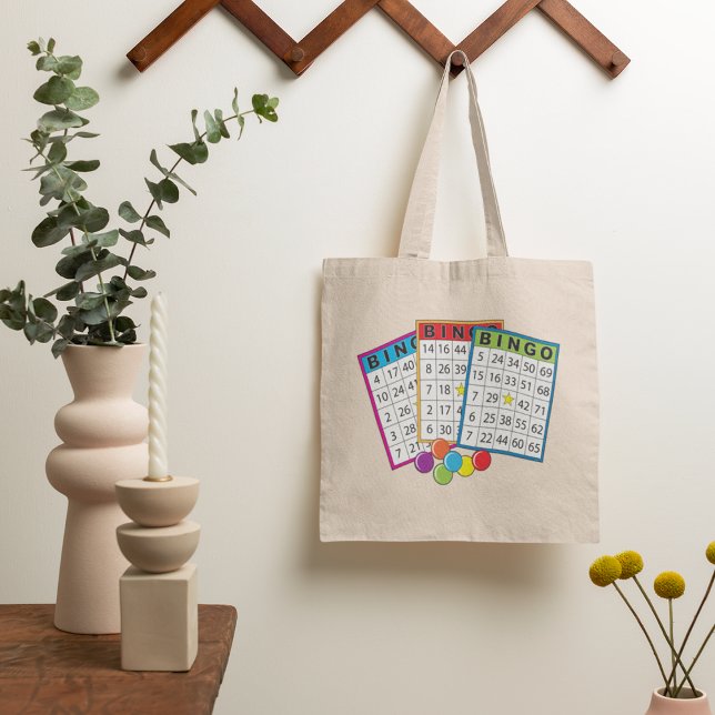 Tote Bag Cartes de Bingo (Créateur téléchargé)