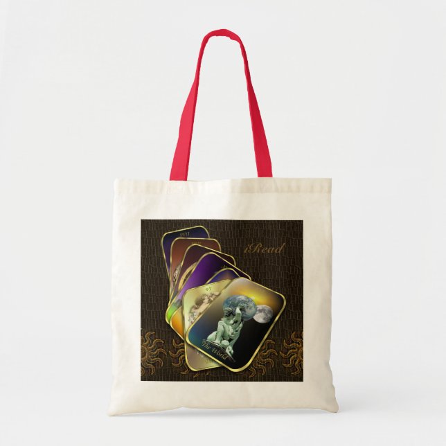 Tote Bag Cartes de tarot Fourre-tout (Devant)