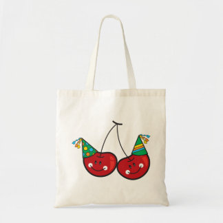 Tote Bag Cartographier Fun & Red Cheeky Cherries Avec Casqu