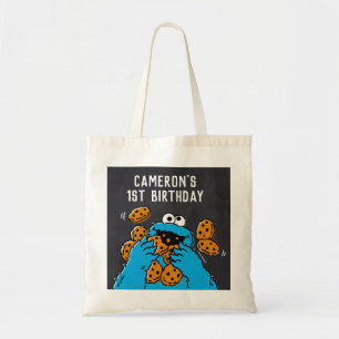 Tote Bag Carton d'Anniversaire du Monstre-Cookies