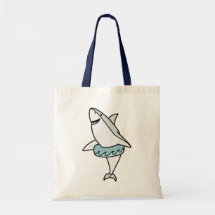 Tote Bag Carton de requin mignon