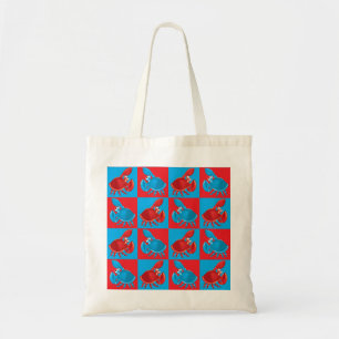 Tote Bag Cartoon crabe mosaïque